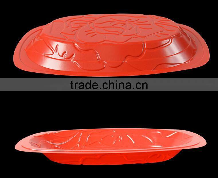 PP Material Disposable Plastic Square plate WHOLESALE