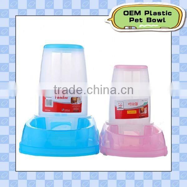 13+years factory in China OEM plastic dog bowl/Custom plastic dog bowl in China factory/OEM plastic pet bowl manufacturer