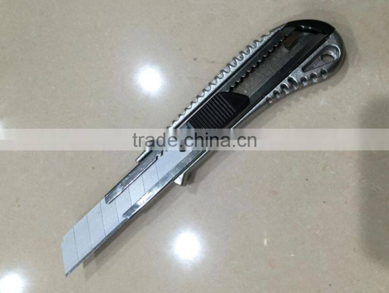 Berrylion Best Quality Aluminum alloy steel Utility Knife with 1blade