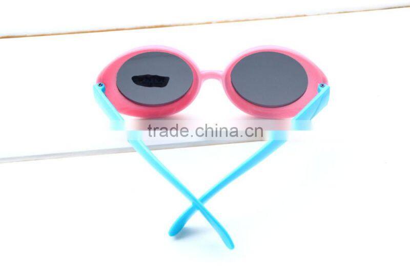 Candy Color Kids Sun Glasses Fashionable Glasses Plastic Cheap Sunglasses