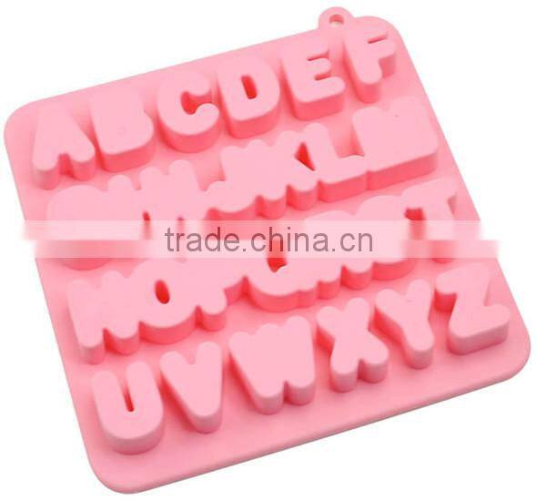 Custom reusable Letter shape ice cube tray