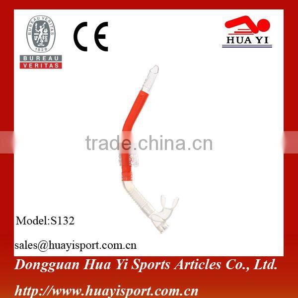 Comfortable underwate low volume durable swimming snorkel