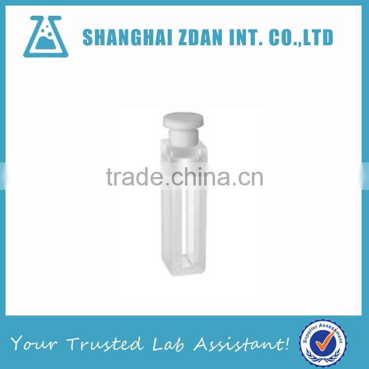 0.7ml Quartz micro cell with frosted wall with teflon stopper