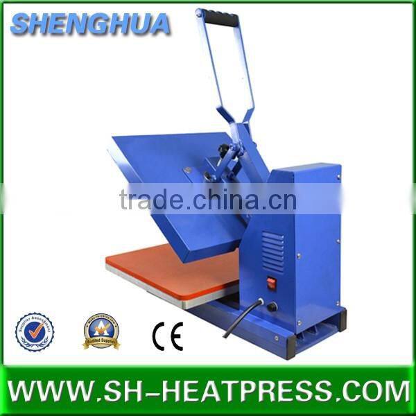 Most popular sublimation manual flat heat press machine 15x15