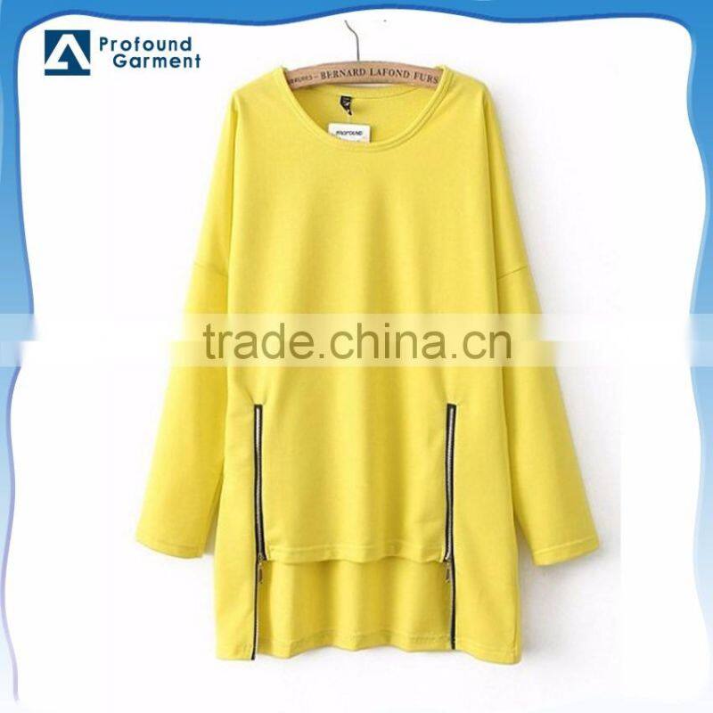 long sleeve plus size wholesale latest formal chinese cotton clothing sweater new ladies fashion dress 2017 design patterns