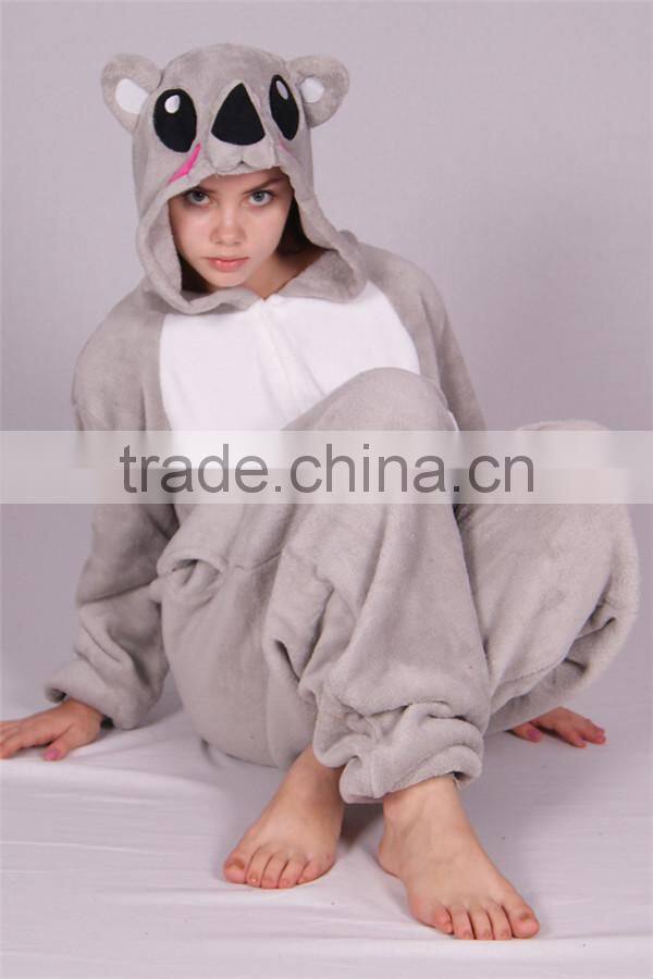 OEM service lifelike animal mascot party dress up koala adult costume