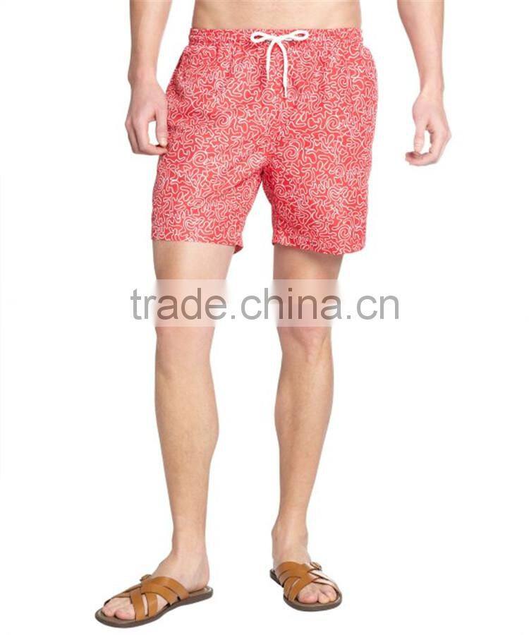 100% polyester casual beach sport summer shorts for men custom boardshorts