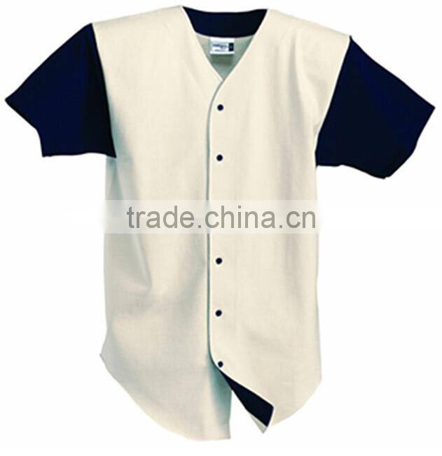2015 plain design technical dry fit blank baseball jerseys wholesale custom made for sports and streetwear