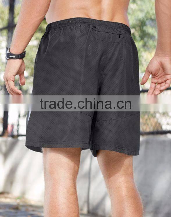 wholesale blank mens gym athletic shorts fitness sports mesh shorts