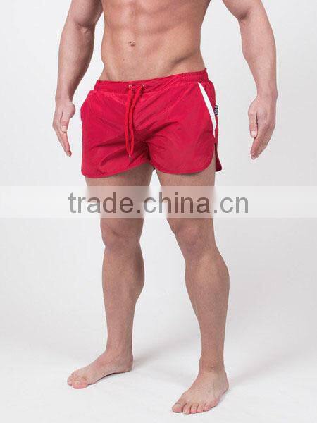 custom mens short length swim/beach shorts