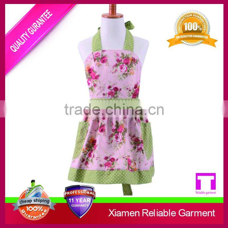 Cheap bulk wholesale half waist heavy waxed canvas apron