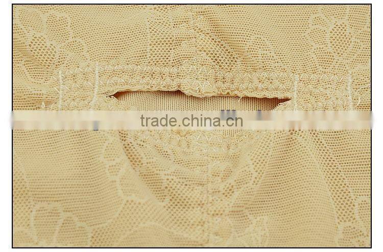 fashion lace collar seamless perfect women body shaper