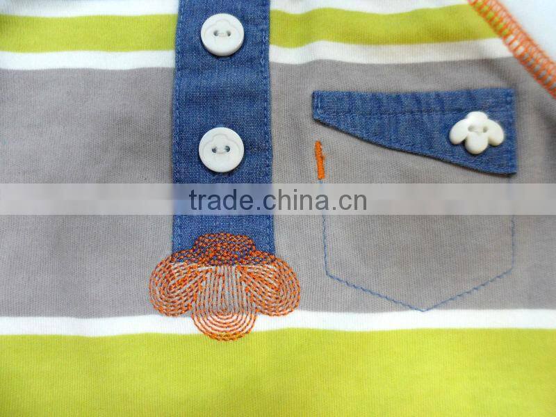Tidy Little Baby Bodysuits Short Sleeves in Summer