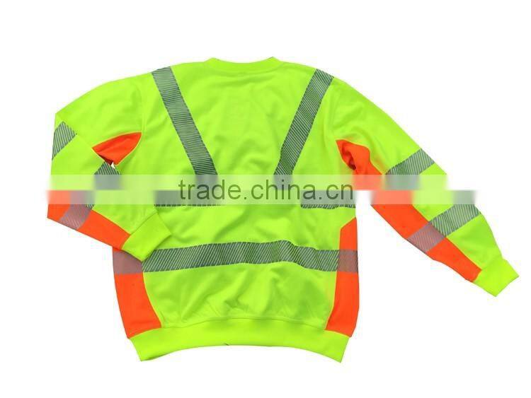 Heat transfer tape EN20471 safety wear hi vis t shirt