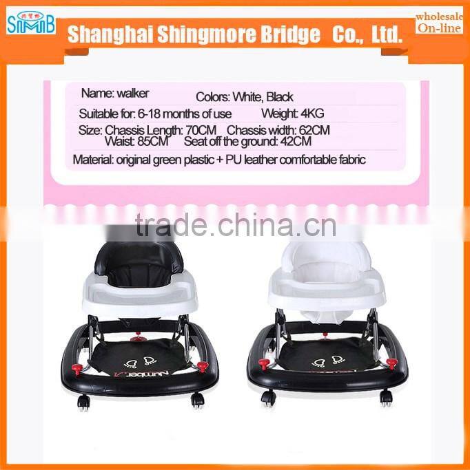 2017 alibaba china supplier hot sales good quality folding baby walker