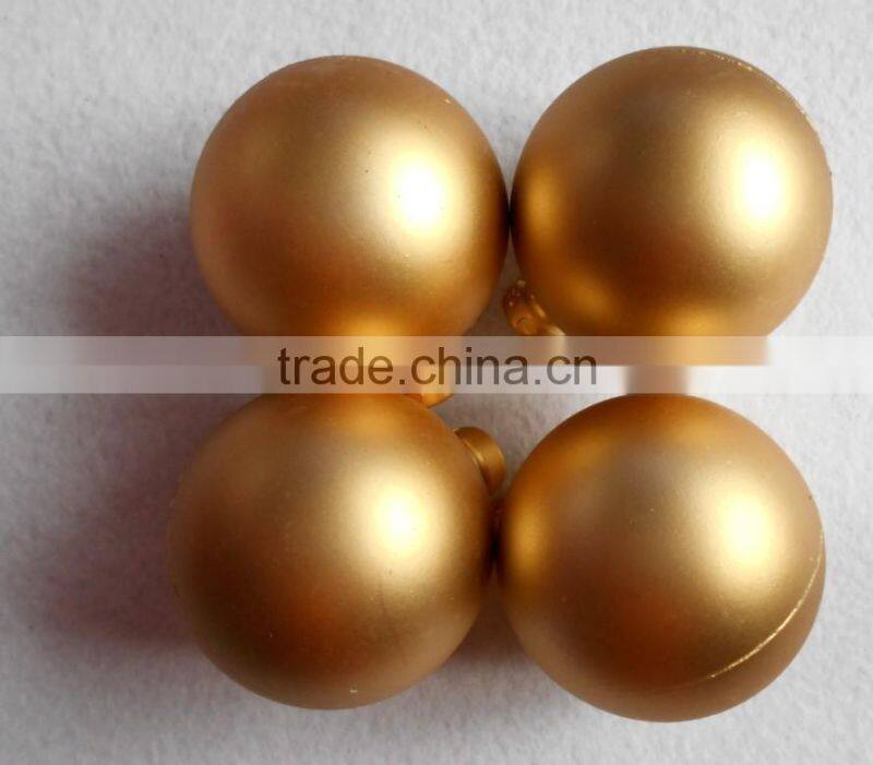 Christmas bulbs in plastic tube