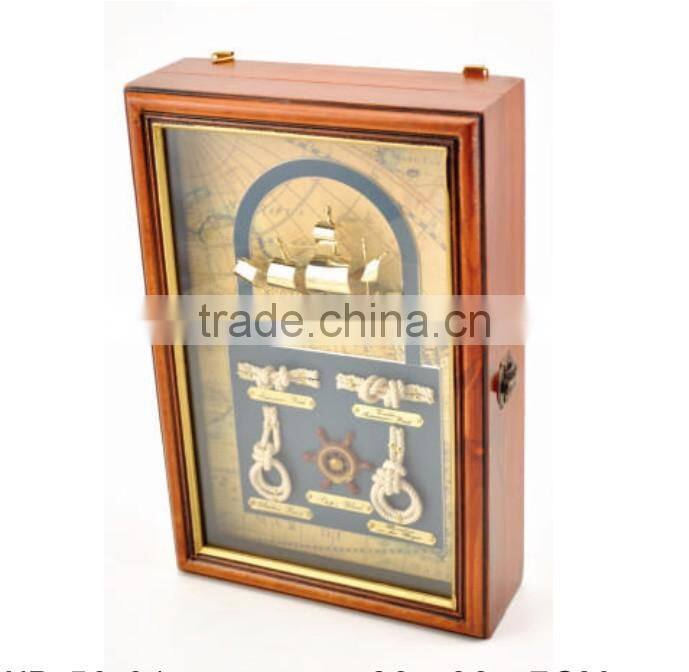 2015 new design High quality 3D arabic dhow frame with decoration gift JKC-01