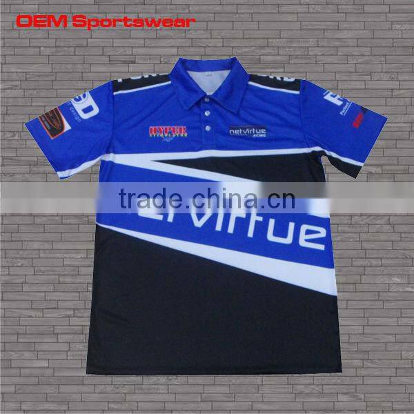 Coolmax mesh polo shirts tops in sublimation print hot design