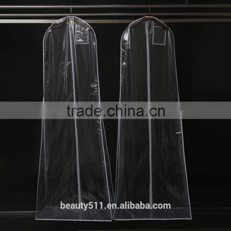 Custom Printed Plastic Wedding Dress Garment Bags Suit Bags WB12