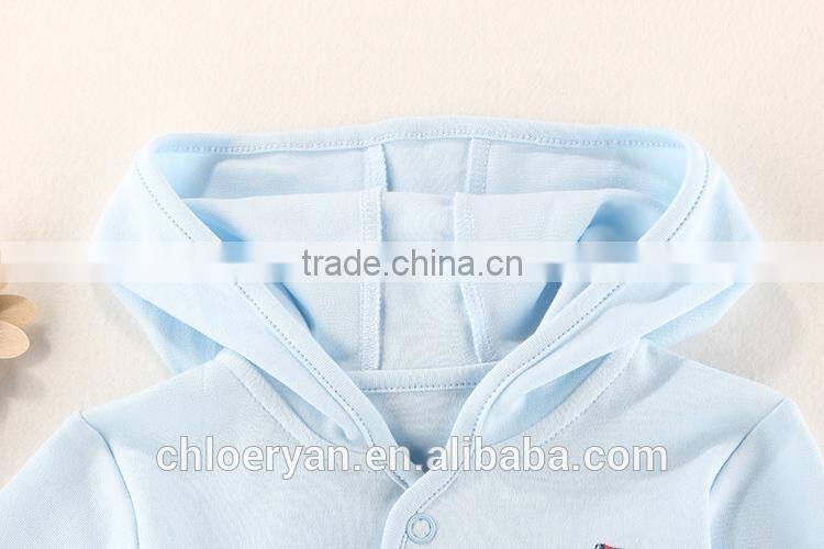 100% cotton 0-3 month baby boy suits long sleeve infant warmer clothing