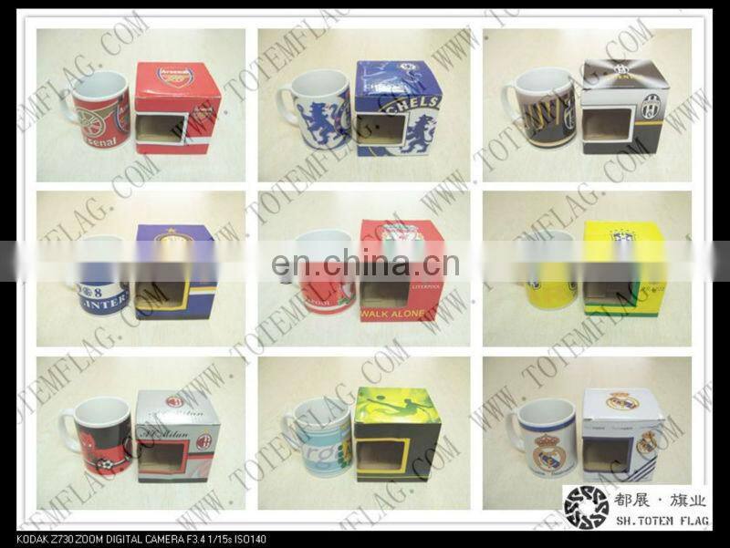 Promotional Football Ceramic Coffee Mug