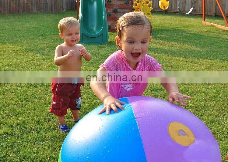 Promotion Outdoor Toys kids play Sprinkler Aqua splash Beach Ball