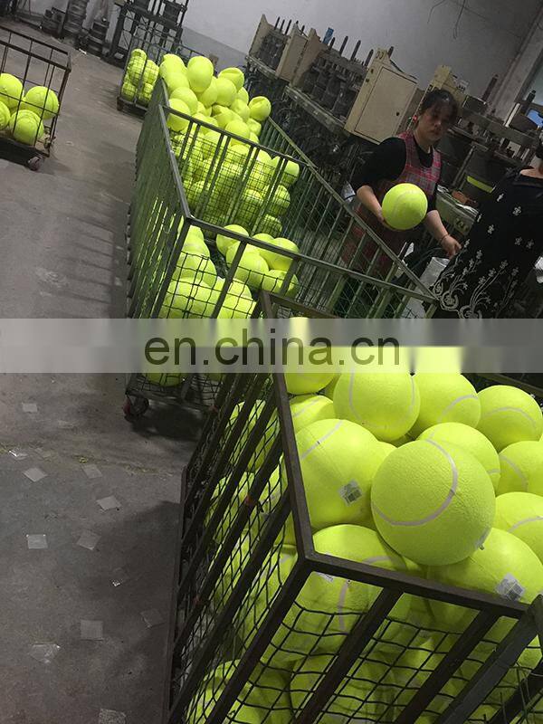 Different Size Custom Printed Logo Giant tennis ball inflatable ball