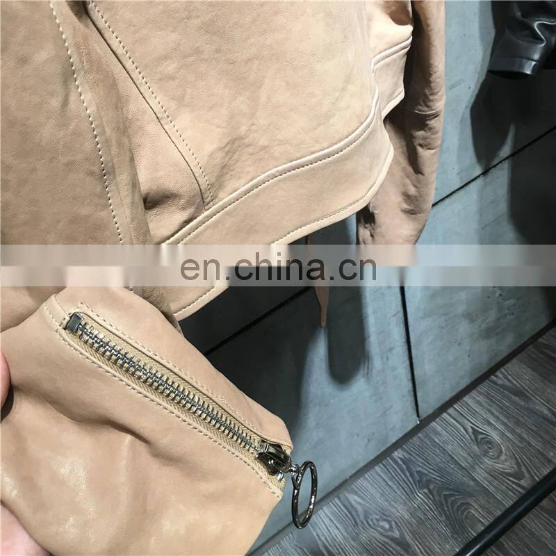 2017 Modern Design Top Quality Oem Custom Jackets Spring Autumn Leather Jacket Export