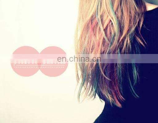 Top selling colored 24pcs/pack hiar chalk powder pastels