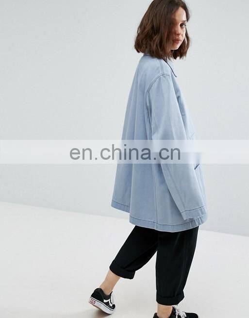 Gold Supplier Dust Coat Button Shoulder Two Pocket OEM Chinese Winter Coat