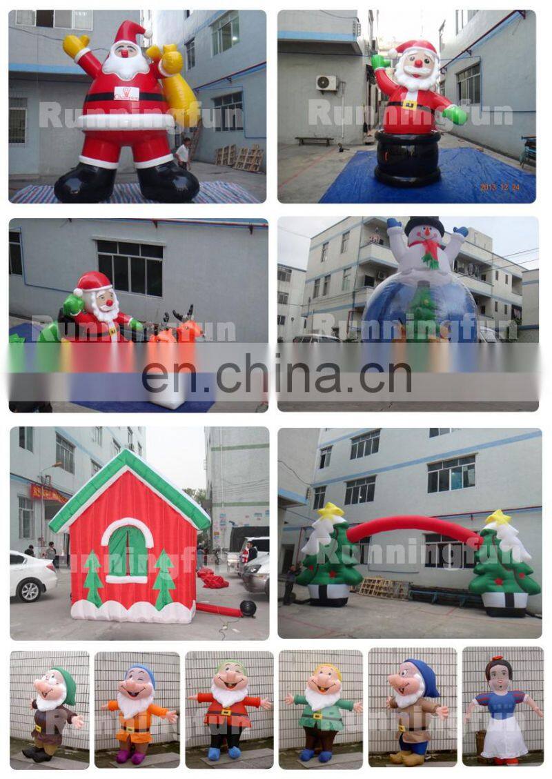Merry Christmas outdoor christmas decorations, christmas decorating, led lighr inflatable sonwman