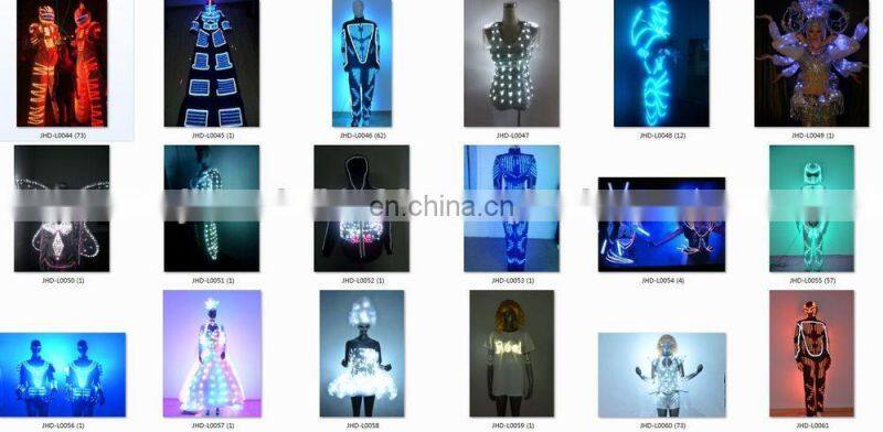 light amazing LED dress costume party show LED Bra