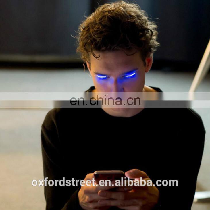 Newest shining charming LED eyelashes for party halloween christmas Powered LED Lashes