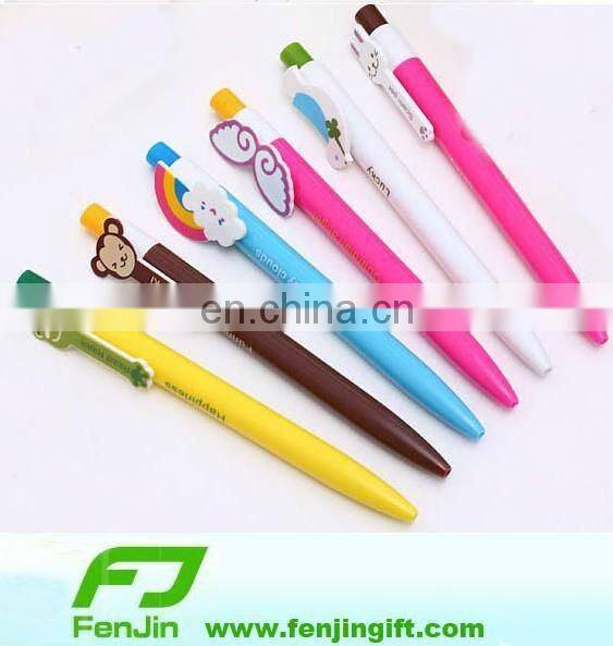 Metal ball pen with chain