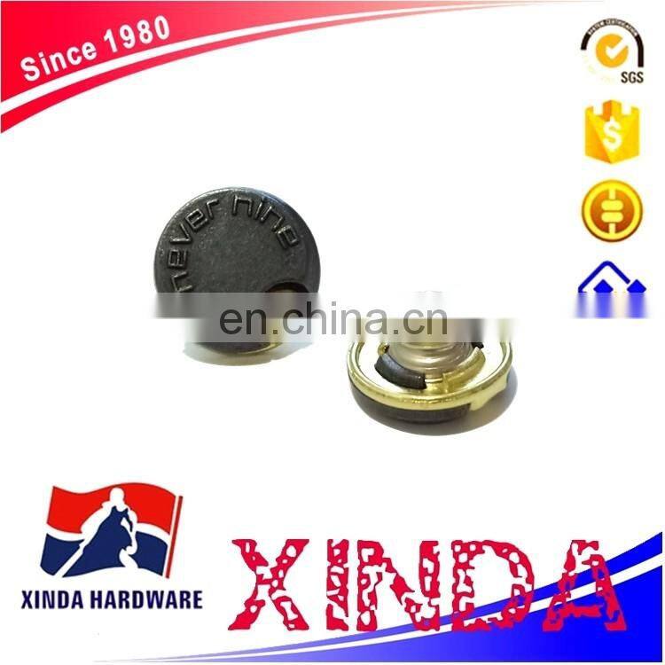 20mm zinc alloy button, metal buttons for customized design