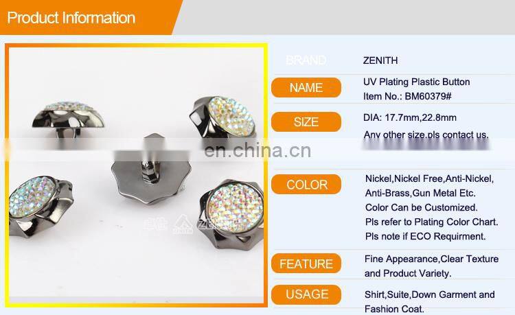 Fashion ABS and Shinny Pearl Combination Button for Suit BA60379