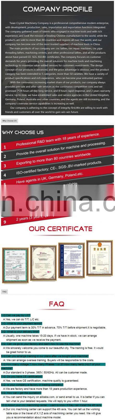 Diamond cut alloy machines/ alloy wheel rim repair machine with full cover safety door WRM28H