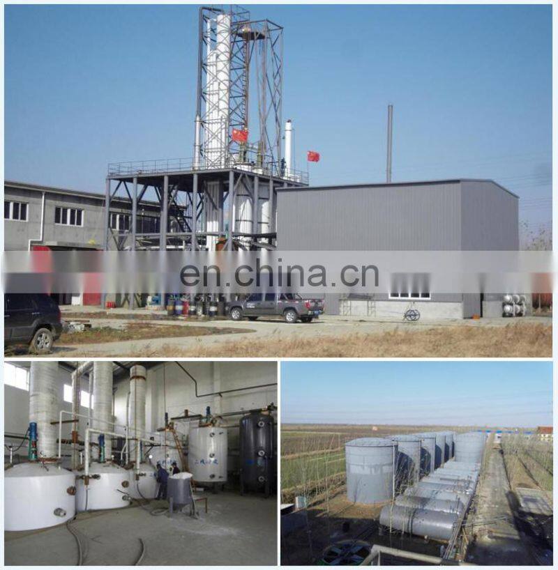 waste lube lubricant tyre pyrolysis refining process oil extraction distillation machine plant