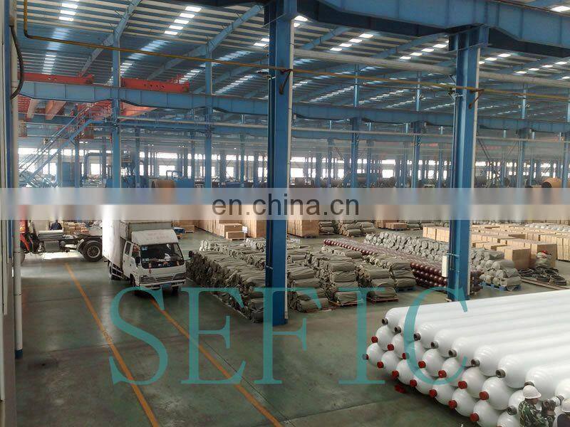 Soft Drink Additive Aluminium High Pressure CO2 Gas Cylinder