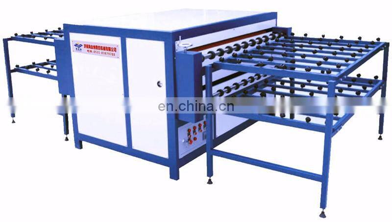 YTJ-1600 hollow glass washing and heat pressing all in one insulating glass machine