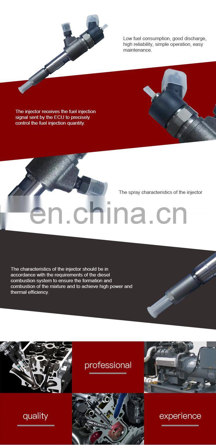 Shacman Euro II diesel injector fuel injector 61560080305 KBEL132P110 VG1560080305 for Howo WD 615.62/87