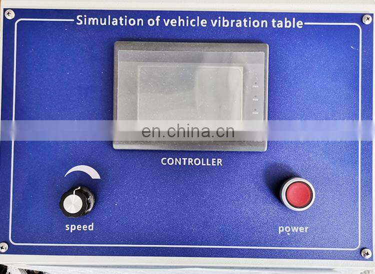 Test Machine Carton Package Simulation Transport Lab Vibrating Table Tester