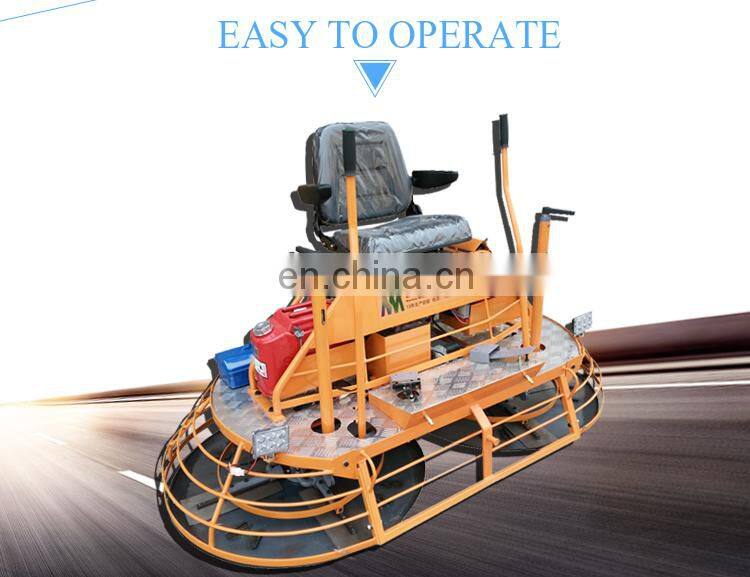 mini concrete ride on power trowel machine for sale