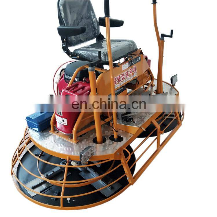 Top quality seat type concrete power trowel for sale