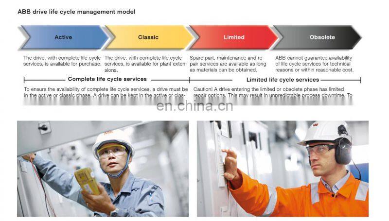 ABB ACS550 3kw three phase frequency converter for cooling fan