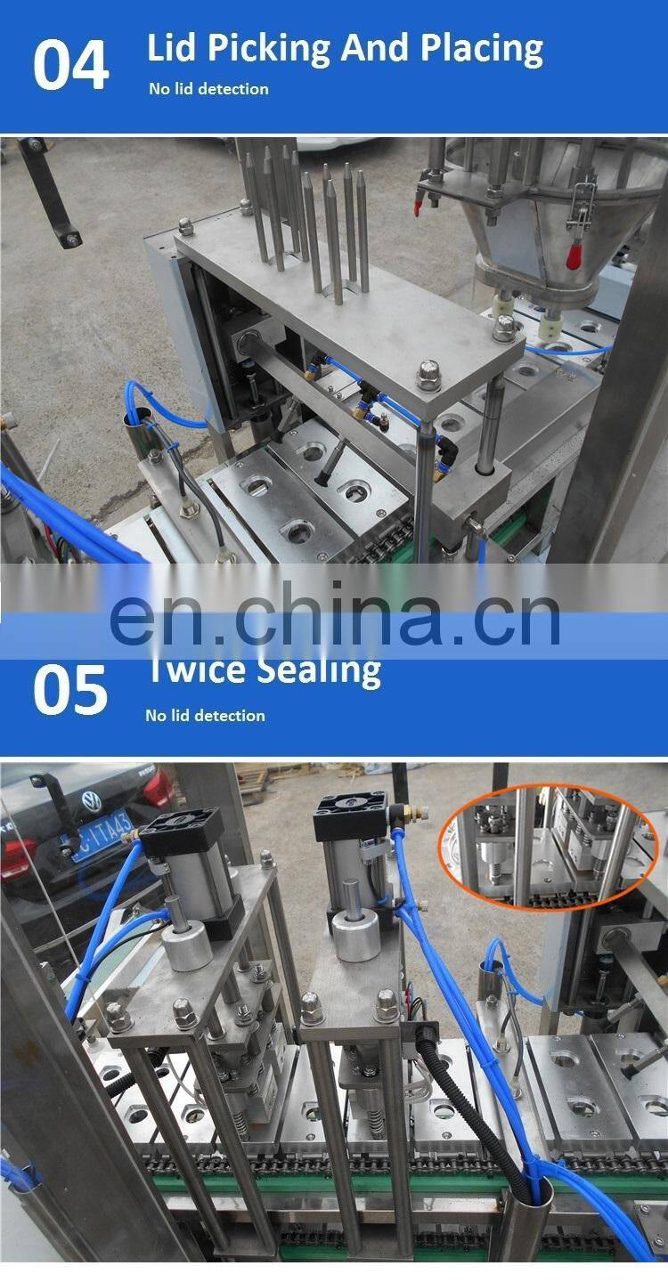 automatic nespresso coffee capsule filling and packing machine factory price