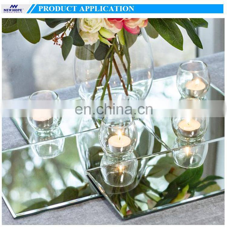 Candle Plate / Round decorative mirror plates