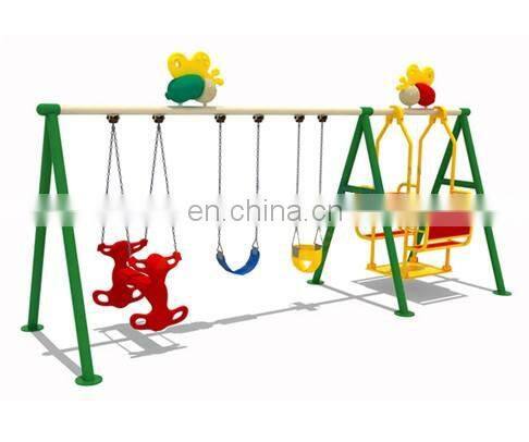 Plastic Material plastic slide and swing
