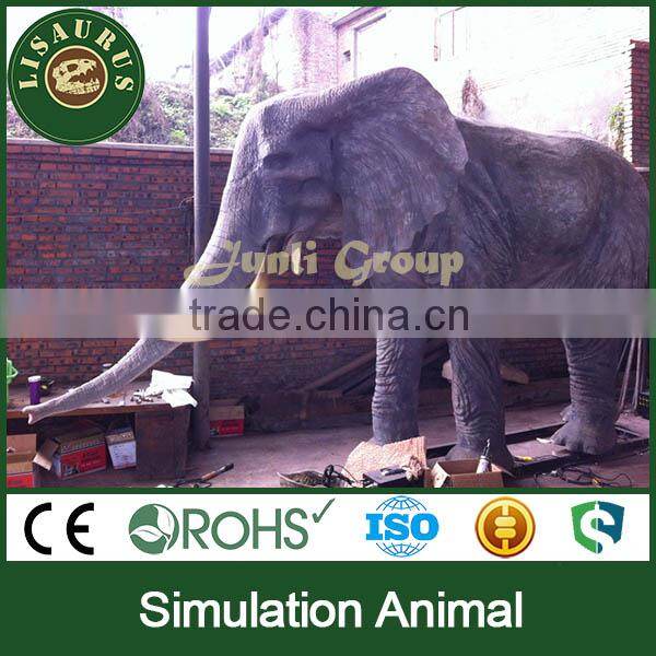 JLSA-0001 Animatronic Elephant In Theme Parks ,simulation animal.
