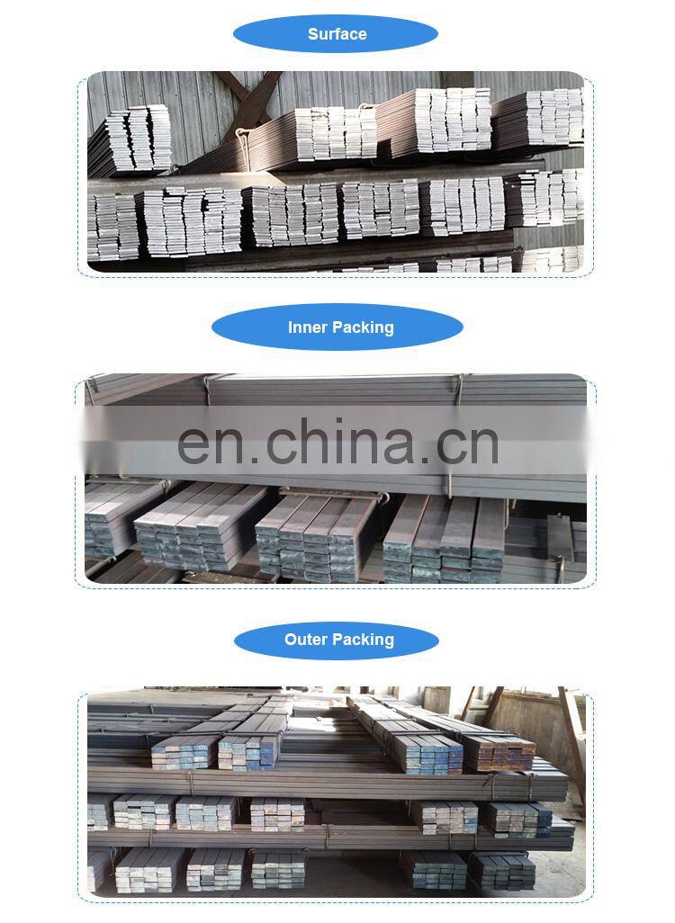 AISI ASTM hot dip galvanized steel flat bars/flat bar steel